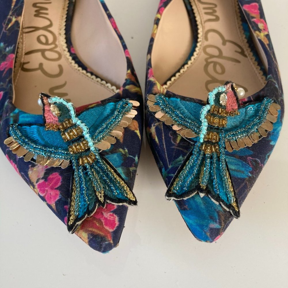 Sam Edelman Embellished Bird Flats